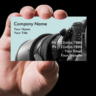 Carte de visite de photographie