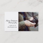 Carte de visite de photographie (Dos)