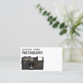 Carte de visite de photographie analogique (Debout devant)