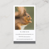 Carte de visite de photographie de deux images (Dos)