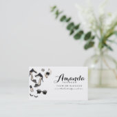 Carte de visite de photographie de style de mode (Debout devant)