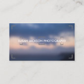 Carte de visite de photographie de viseur (Devant)