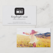 Carte de visite de photographie d'illustration (Devant / Derrière)