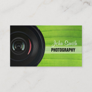 Carte de visite de photographie Nature Green Strip