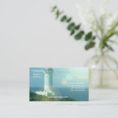 Carte de visite de photos de phare (Debout devant)