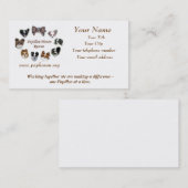 Carte de visite de PHR (Devant / Derrière)