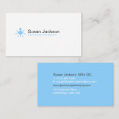 Carte de visite de physiothérapie (Devant / Derrière)