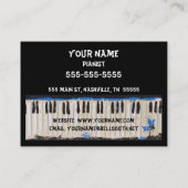 carte de visite de pianiste (Dos)