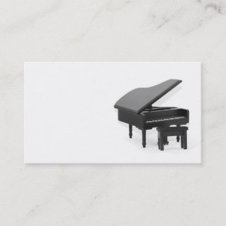 Carte de visite de piano à queue
