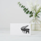 Carte de visite de piano à queue (Debout devant)