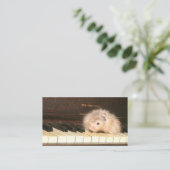 Carte de visite de piano de hamster (Debout devant)