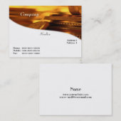 Carte de visite de pièces d'or (Devant / Derrière)