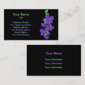 Carte de visite de PIED-D'ALOUETTE (Devant / Derrière)