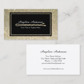 Carte de visite de pince de coiffeur de parties (Devant / Derrière)