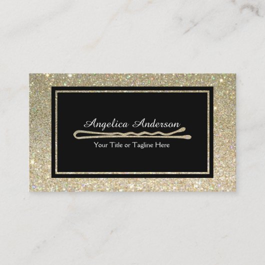 Carte de visite de pince de coiffeur de parties (Devant)