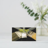 Carte de visite de pinceaux (Debout devant)