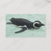 Carte de visite de pingouin (Dos)