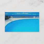 Carte de visite de piscines (Dos)