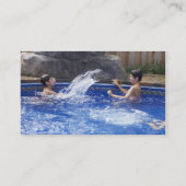Carte de visite de piscines (Dos)