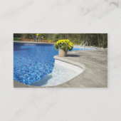 Carte de visite de piscines (Dos)