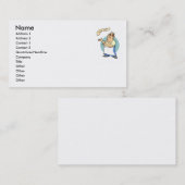 Carte de visite de pizza (Devant / Derrière)
