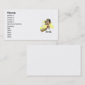 Carte de visite de pizza (Devant / Derrière)