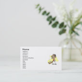 Carte de visite de pizza (Debout devant)