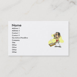 Carte de visite de pizza