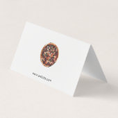 Carte de visite de Pizza Place Shop (Dos)