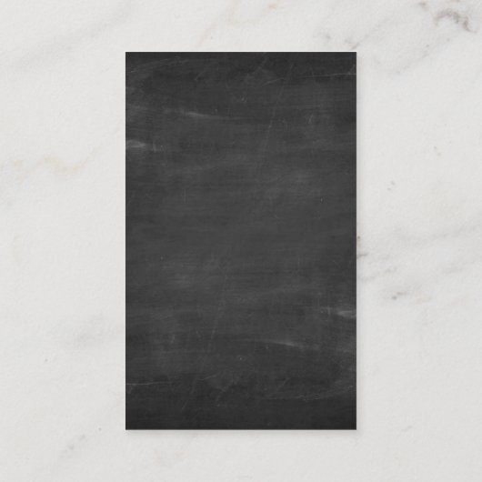 carte de visite de pizzeria (Dos)