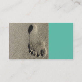 carte de visite de plage