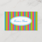 Carte de visite de plage (Devant)