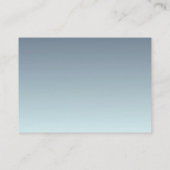 Carte de visite de plage (Dos)