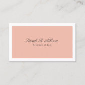 Carte de visite de plage (Devant)