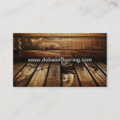 Carte de visite de plancher (Dos)