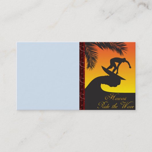 Carte de visite de planches (Devant)