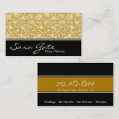 Carte de visite de planificateur de partie - (Devant / Derrière)