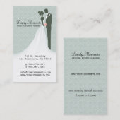 Carte de visite de planificateur d'événements de (Devant / Derrière)