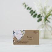 Carte de visite de planification (Debout devant)