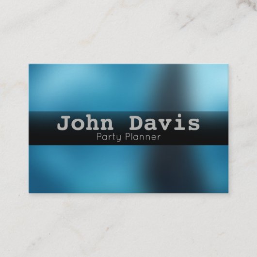 Carte de visite de planification de parti (Devant)