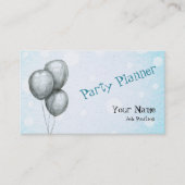 Carte de visite de planification de parti (Devant)