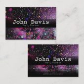 Carte de visite de planification de parti (Devant / Derrière)