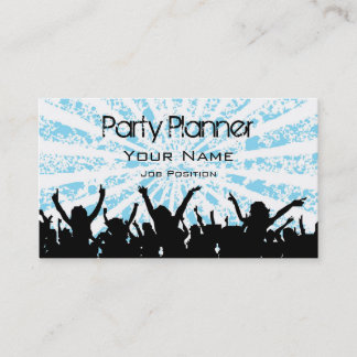 Carte de visite de planification de parti