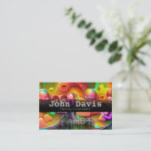 Carte de visite de planification de parti (Debout devant)