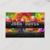 Carte de visite de planification de parti (Dos)