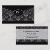 Carte de visite de planification d'événement (Devant / Derrière)