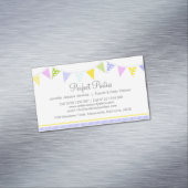 Carte de visite de planification d'événement de (In Situ)