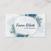 Carte de visite de planification d'événements (Devant)