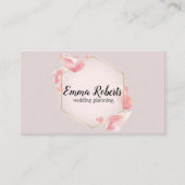 Carte de visite de planification mariage (Devant)