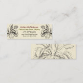 Carte de visite de plantes carnivores (Devant / Derrière)